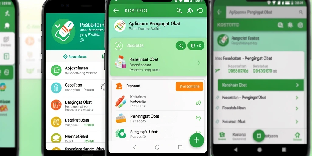 Antarmuka pengguna KOSTOTO yang intuitif dan ramah.